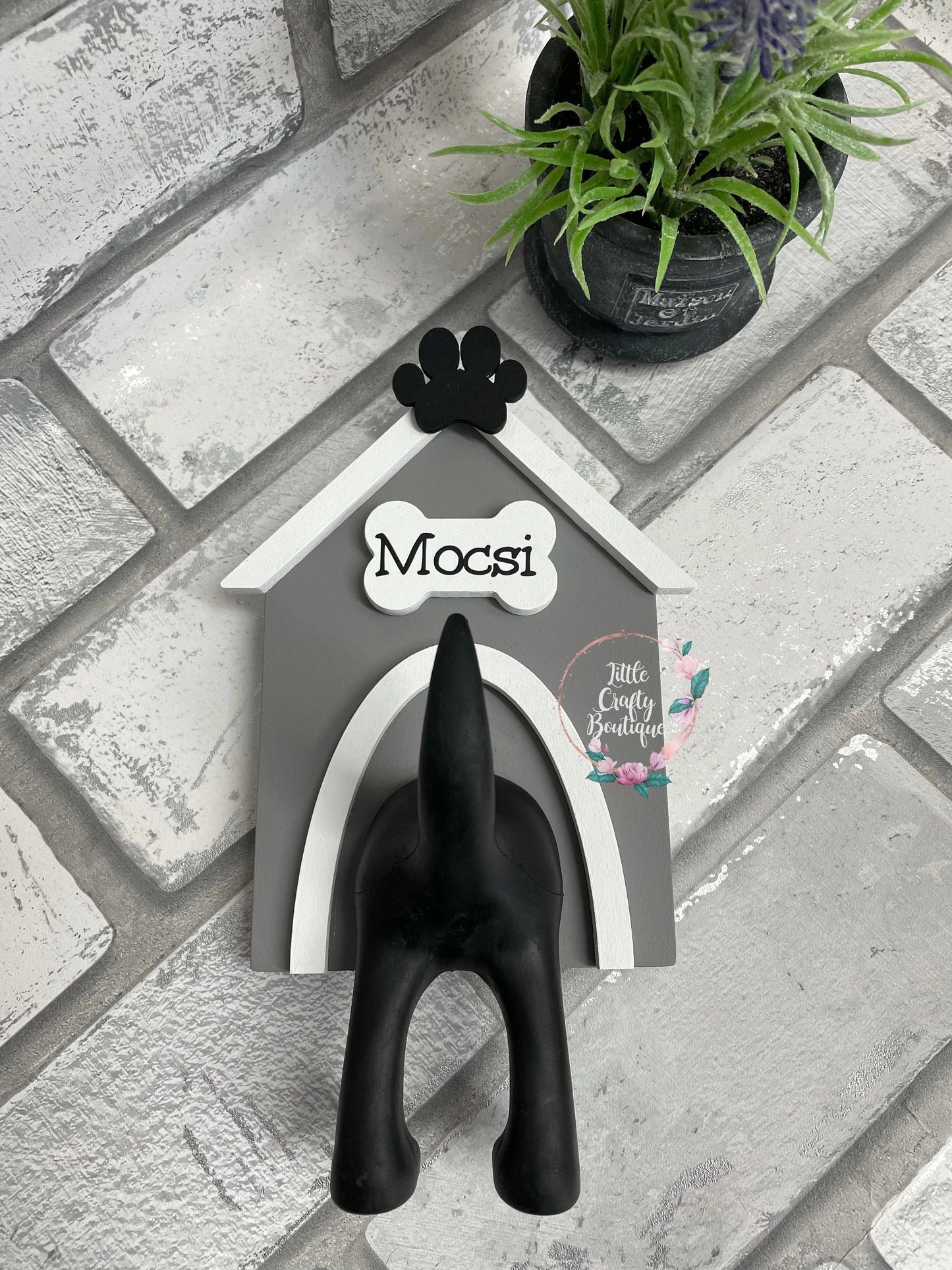 Personalised Dog Lead/Towel Hook