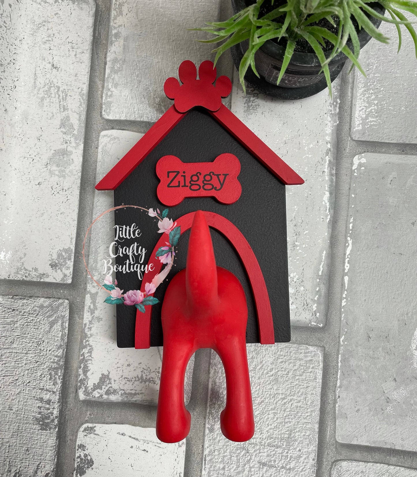 Personalised Dog Lead/Towel Hook